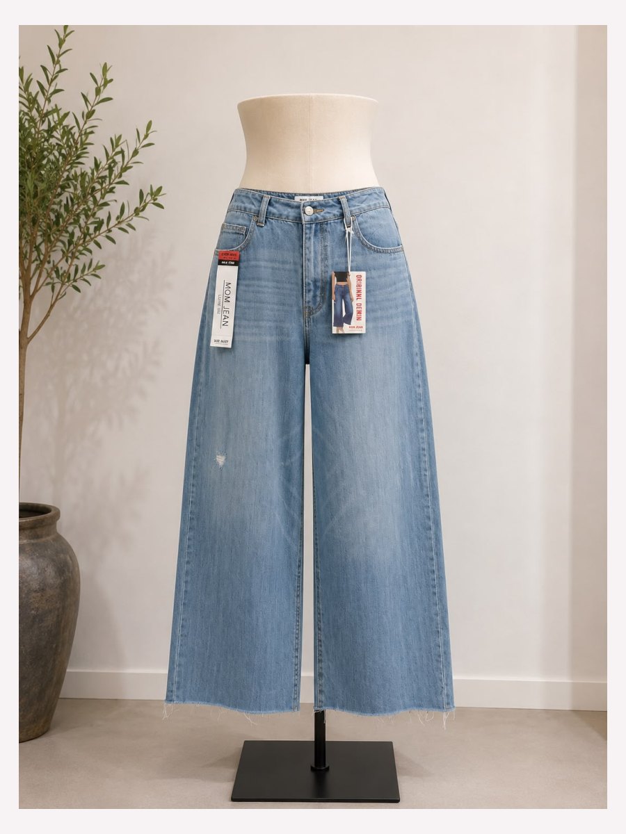 Pantalon Mezclilla mom