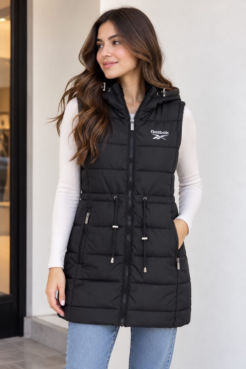 CHALECO LARGO REEBOK
