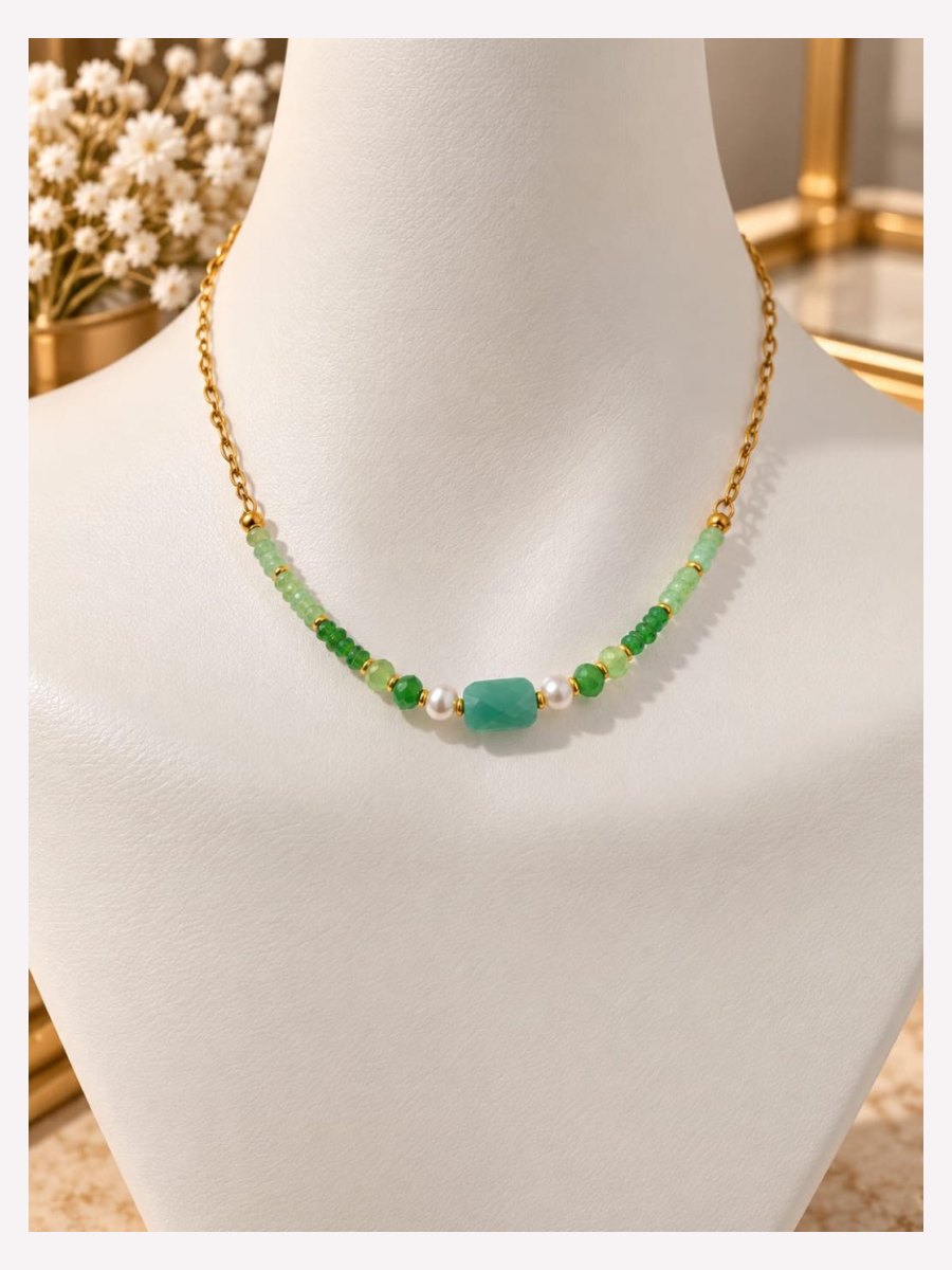 CADENA PIEDRAS VERDES
