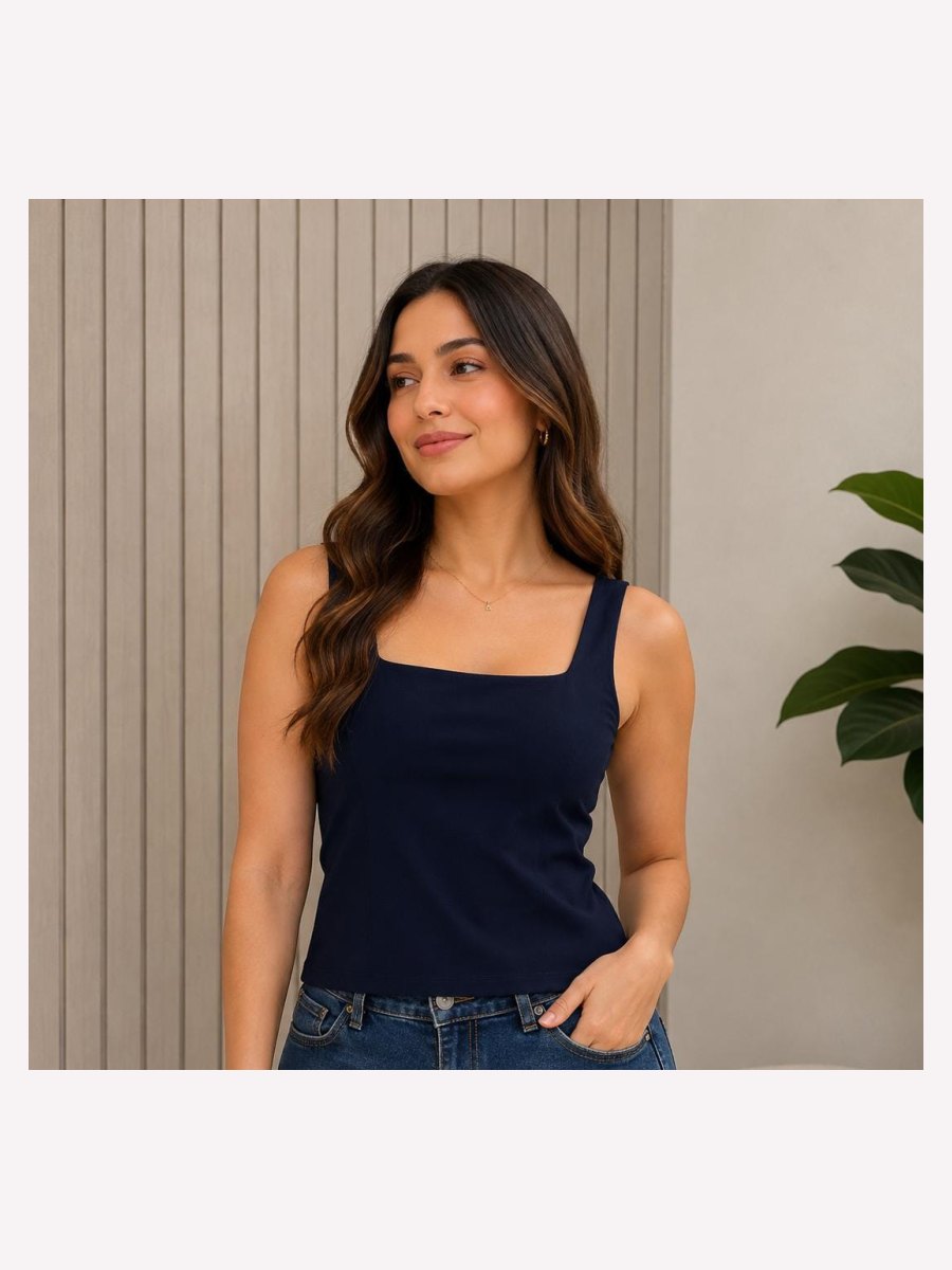 BLUSA BASICA LICRA NEGRA