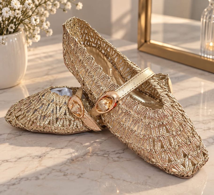ZAPATO DORADO