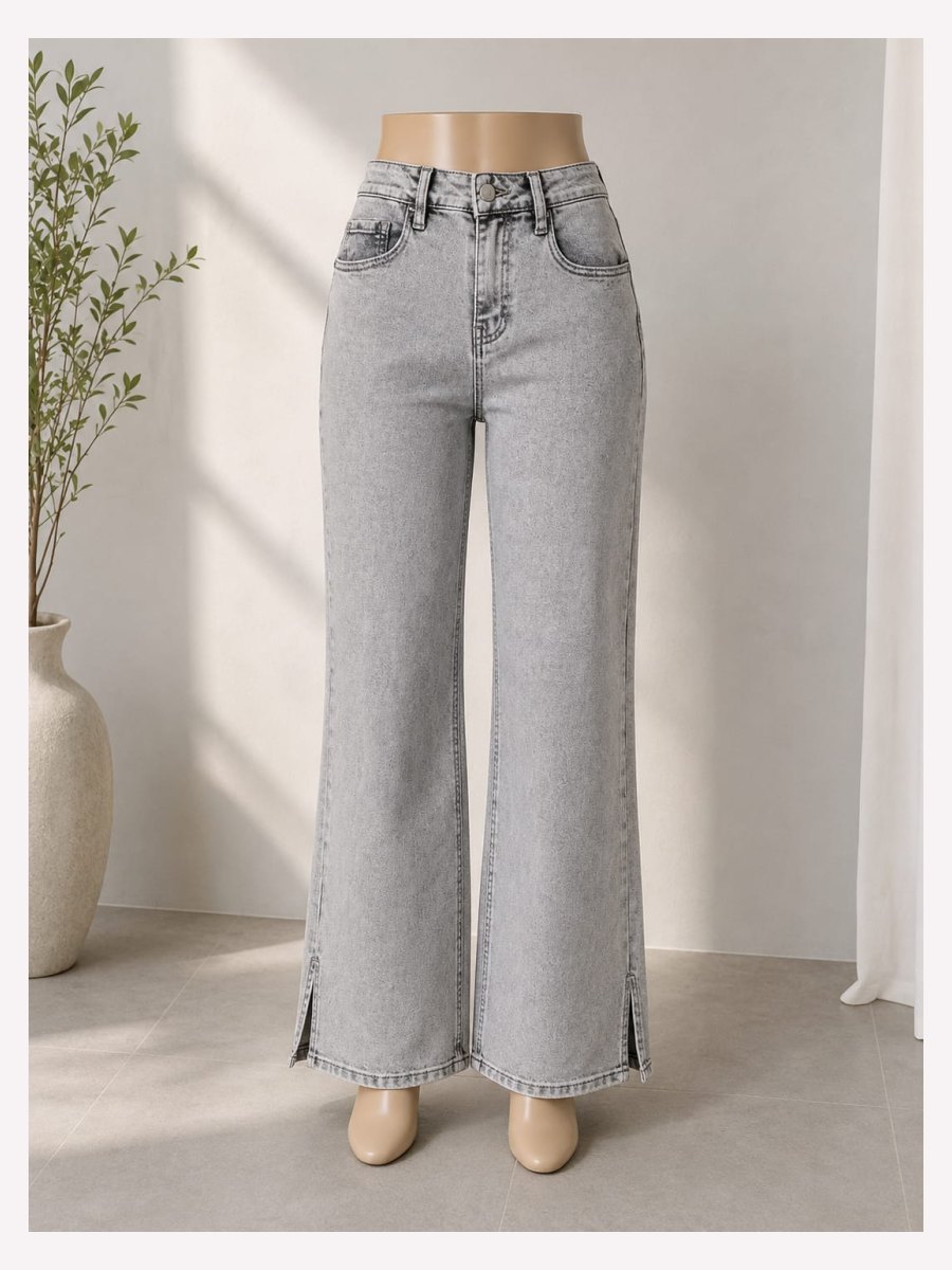 PANTALON MEZCLILLA GRIS