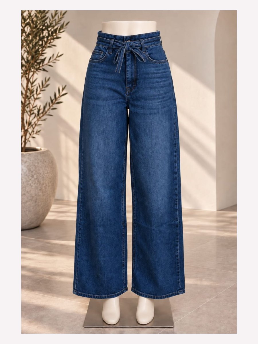 PANTALON MEZCLILLA CINTA